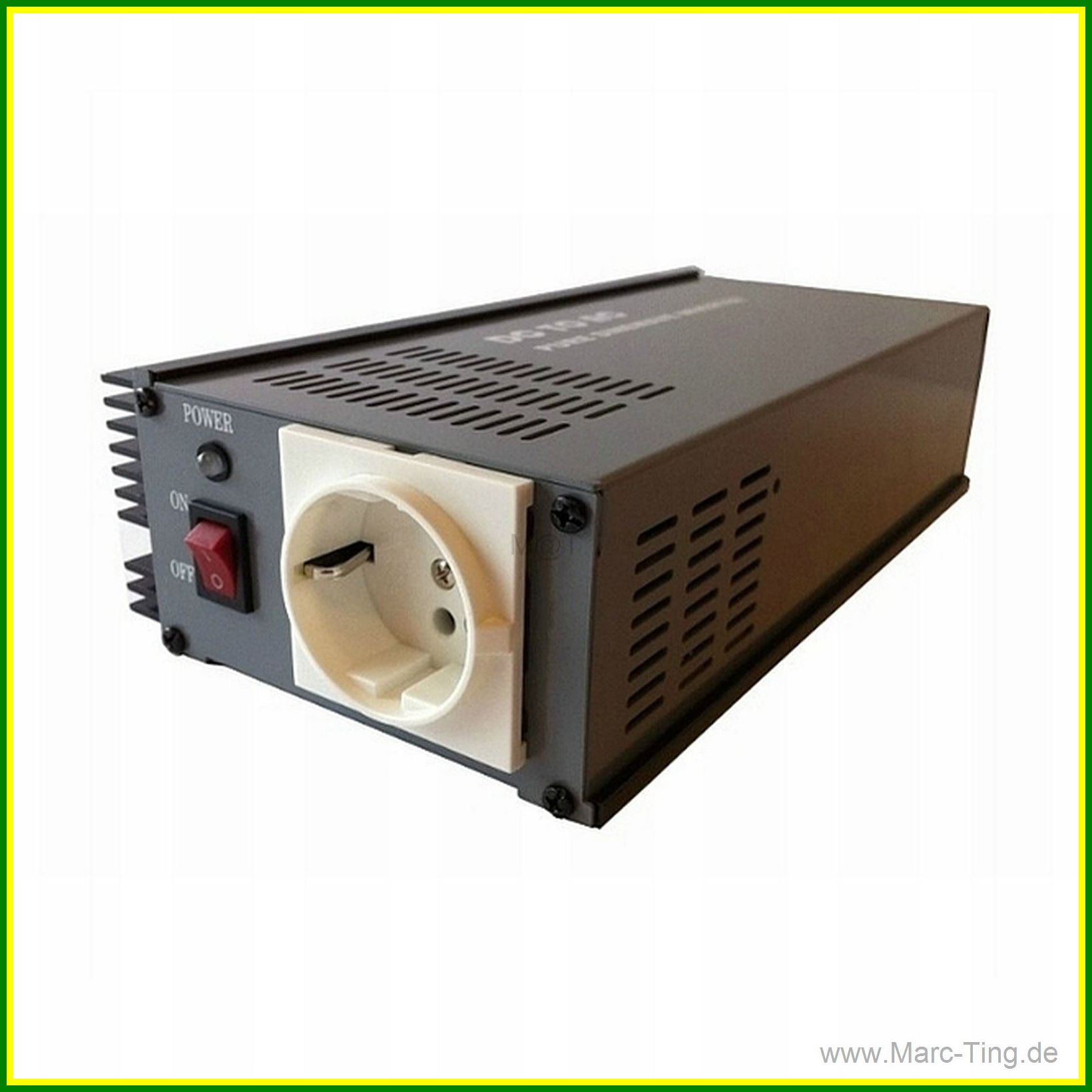 500W Reiner Sinus Spannungswandler DC 12V auf AC 230V Inverter Wechselrichter